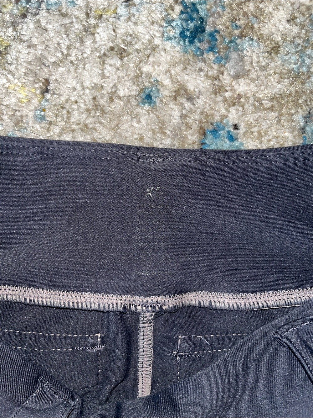 High-Rise Black Performance Riding Leggings - Picture 2 of 3